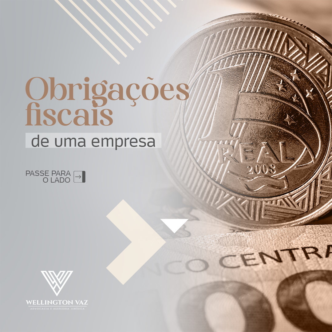 Obrigações fiscais de uma  empresa